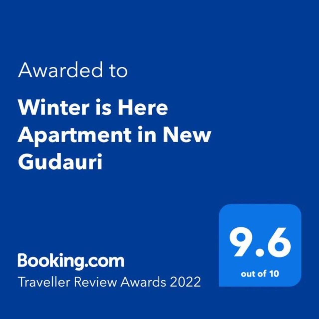 Winter Is Here Apartment In New Gudauri Bagian luar foto